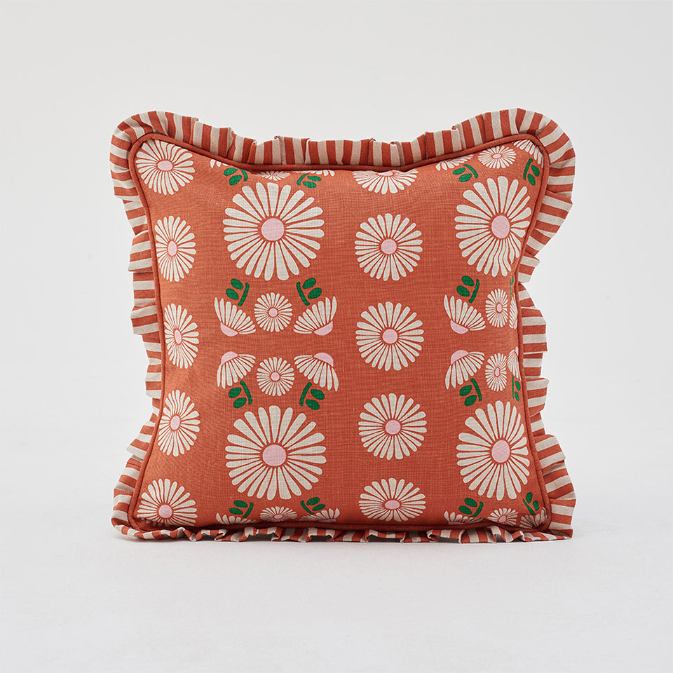 FLORA FRILL / POPPY RED