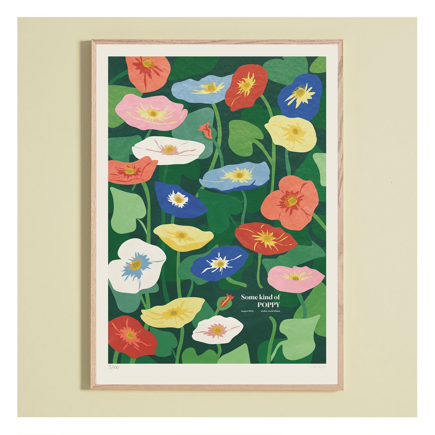 POPPY / Limited edition & Signed